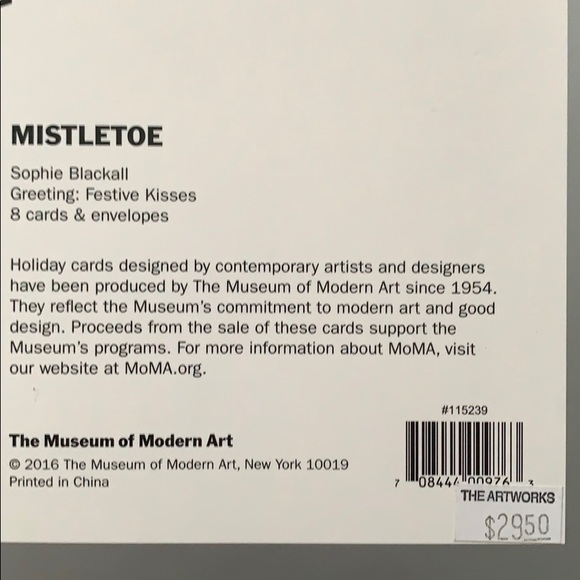 Set of MOMA Christmas cards - Picture 5 of 5